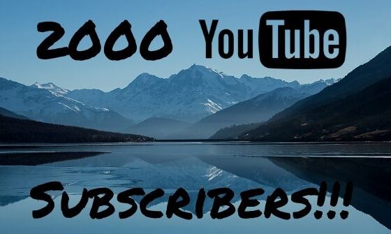 Nomadic In Nature 2000 YouTube Subscribers